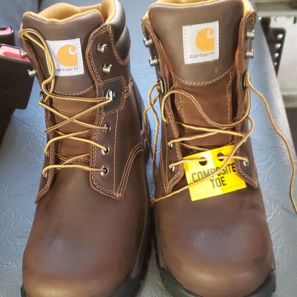 Steel toe carhart leather boots. Brand new(no box)